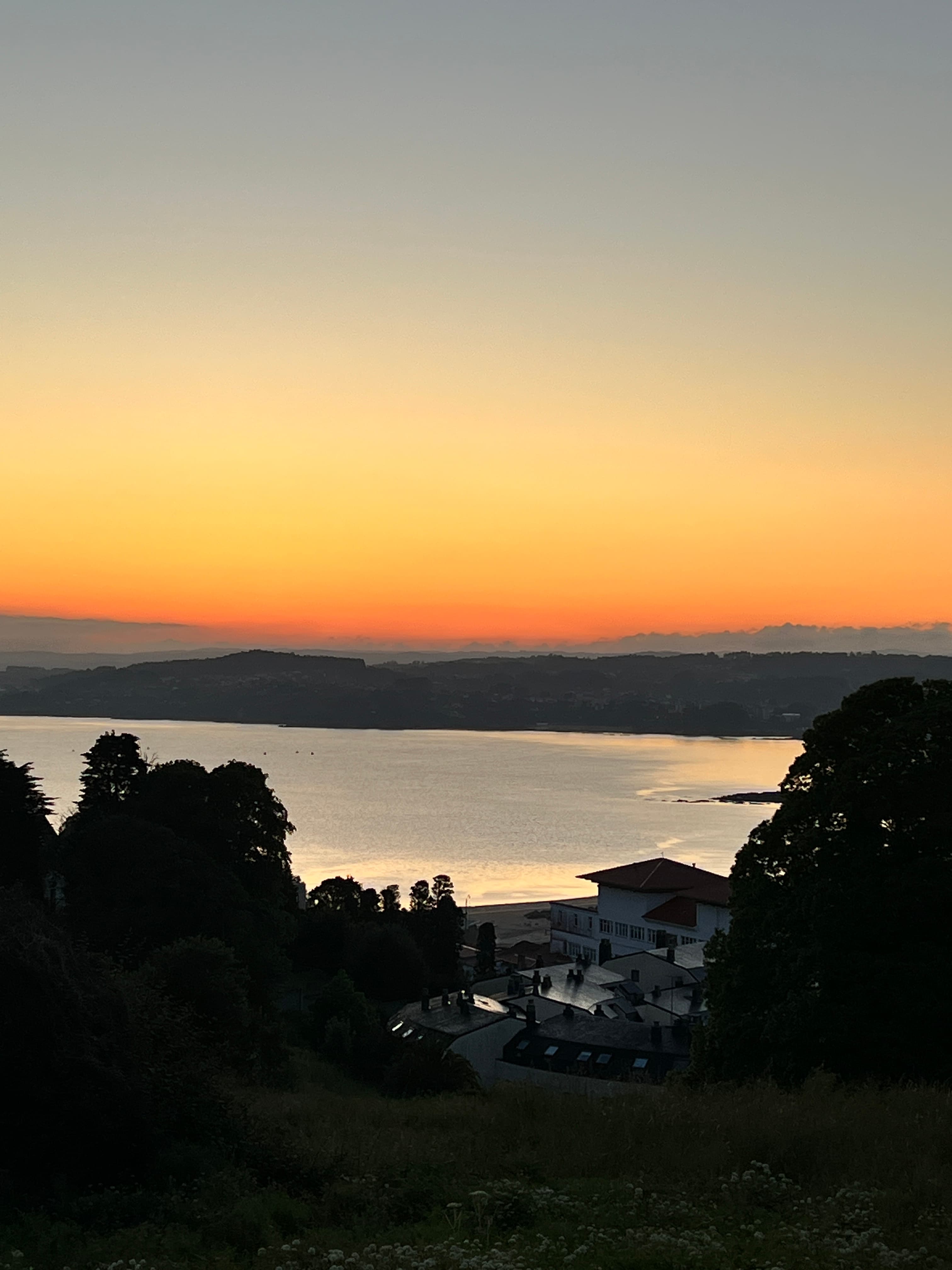 Day 1 morning 5:30ish am, still in Coruña city